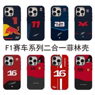 F1 Racing Series Number Two-in-One Glossy Film Shell Foreign Trade Model Suitable for Apple 17air16e