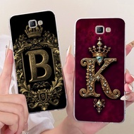 For Samsung Galaxy J7 Prime Case G610F G610M G610Y Fashion Initial Letters Soft Silicone Cover For S