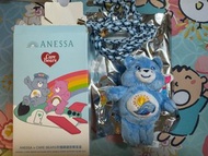ANESSA x CARE BEARS手機繩連掛飾盲盒-籃色公仔