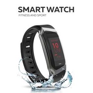 【大熱賣！】智能手錶－ WHATSAPP WECHAT 信息提示／來電顯示／血壓，心率監測／卡路里計算 ／計步器／睡眠監測 Bluetooth smart watch Pedometer 防水級別 IP67