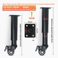 Adjustable Furniture Leg Table Feet Bed Leg Support Metal Sofa Leg Cabinet Support Table Leg Replace