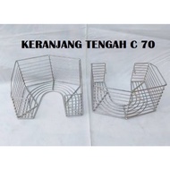 (sidolarispart) middle basket c70 - middle vegetable basket honda c70 - middle basket honda c70 prec