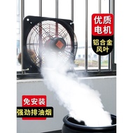 Exhaust Fan Kitchen 40cm Range Hood Fume Fan Exhaust Fan Household Window Type Exhaust Fan Powerful 