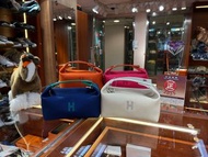 ✨門市現貨 無需預約✨  💕歡迎截圖查詢💕 Hermes Bride-a-Brac case, small model 飯盒包小號pm 紅色橙色藍色白色