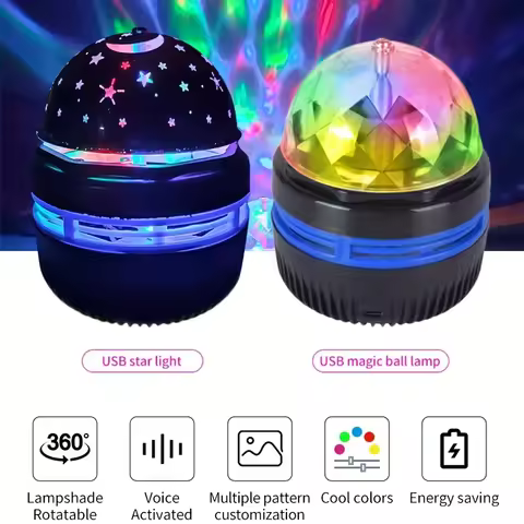 1pc Star Projector, Galaxy Projector, Water Ocean Wave Projector For Bedroom Night Light Room Decor 