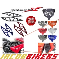 COMBO SET RSX150 WINNER X SIDE COVER ENGINE SIDE + ENGINE GUARD COVER..
