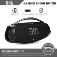 JBL Boombox 3 Speaker Bluetooth Wireless Bass Portable Original Resmi