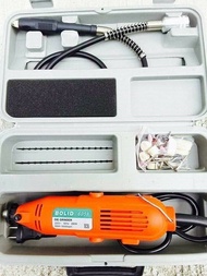 BOLID เครื่องเจียร มินิ แกะสลัก D8Y รุ่น 6058 เจียรสายอ่อน +ดอกและอุปกรณ์เสริม 20ชิ้น ปรับความเร็วได