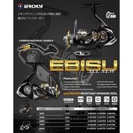 Reel SPINNING IROLY ALL NEW EBISU (SALTWATER RESISTANT) 1000-6000 Power Handle