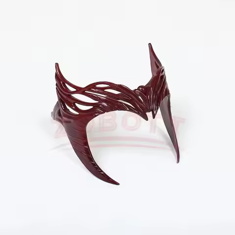 e,4;v'6\k/Doctor Strange 2 Wanda Headdress Cosplay Props Customized &Equipment Superhero Scarlet Wit