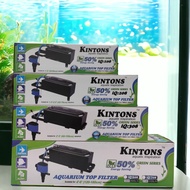 Aquarium filter pump KINTONS aquatic inspiration.Aquarium set.Aquarium top filter Product image  3in1 Top filter