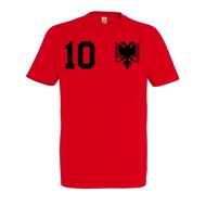 2025 Youth Designz Mens Tshirt Albania With Wish Name Number Jersey World Cup Fun