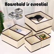 [Limited Time Offer] 6-Pack Multifunctional Storage Box for Underwear, Socks, and Wardrobe Organizat
