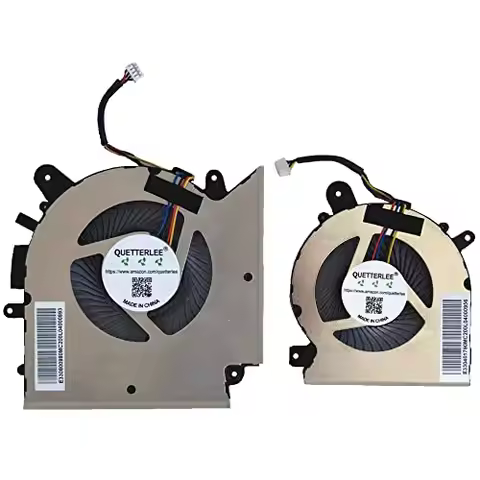 Replacement New Laptop CPU+GPU Cooling Fan for MSI Katana GF76 Pulse GL76 MS-17L1 GF66 11UC Pulse GL