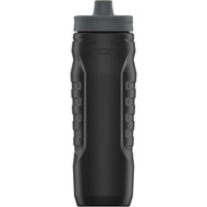 Under Armour Squeeze Water Bottles, 32 oz Water Bottles, Sideline Sports Water Bottle with Quick-Sho