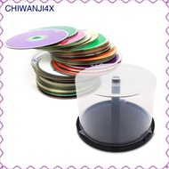 [chiwanji4x] Empty CD Storage Holder, CD Case Holder Container, Clear Cover, Accessories for Organiz