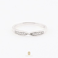 Jewellista แหวน Wynn เงินแท้925 ประดับพลอย CZ