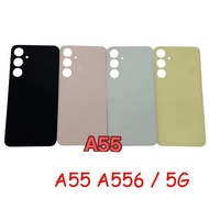 Ốp lưng kính thay thế cho Samsung Galaxy A55 5g sm-a556 Pin điện thoại Ốp lưng cửa sau vỏ ngoài ốp l
