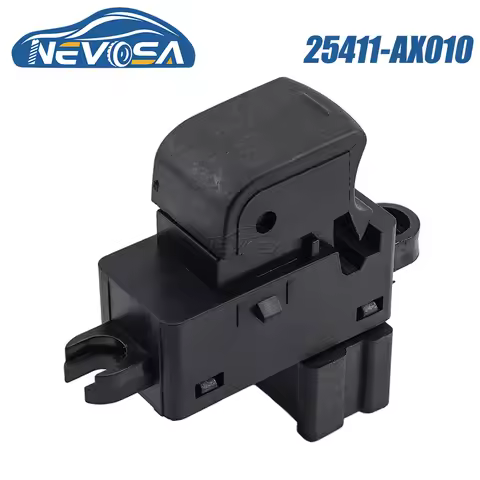 NEVOSA 25411-AX010 For Nissan Tiida 2007 2008 2009 2010 Window Control Switch Rear Single Button Car