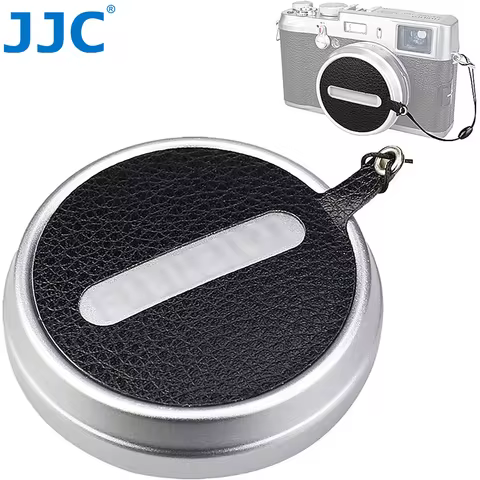 JJC Lens Cap Keeper Sticker with String for Fujifilm Fuji X100VI X100V X100F X100T X100S X100 Lens C