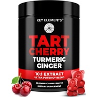 [Ultra Strength] Tart Cherry Gummies Extract with & Ginger - Natural Tart Cherry Supplement for Uric