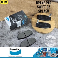 Brake Pad BENDIX Swift EZ Splash Brake Pads BENDIX DB1818