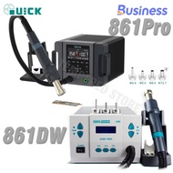 Quick 861DW 1000W 861PRO Hot Air Desoldering Station for Mobile Phones Motherboard PCB Thermostatic 