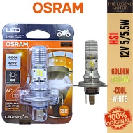 OSRAM HS1 LED BULB 12V P43T 5/5.5W FRONT LIGHT MENTOL DEPAN WHITE PUTIH KUNING YELLOW Y15ZR LC135 EB