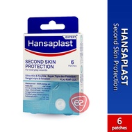 Hansaplast Second Skin Protection Hydrocolloid Plaster 6 Patches (For Everyday Superficial Wounds)