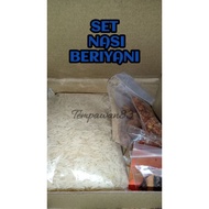 COMPLETE SET OF COOKING RICE WITH VARIOUS ABC