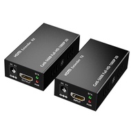 HDMI Extender Cat5e Cat 6 Ethernet IP TCP 1080p 3D TX RX 60M