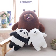 AHOUR1 We Bare Bears Children Toy Animation Cartoon Doll Home Decoration Bear Kids Gifts Plush Doll