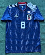 2018年世界杯ADIDAS日本主場短袖球衣 8號原口元氣 (Genki Haraguchi) 絕版 罕有