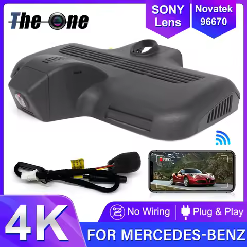 4K Dash Cam For Mercedes-Benz GLC glc250d glc350d glc43 glc63 x253 c253 C Class C220d C43 C63 W205 C