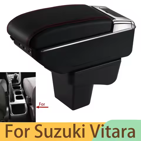 For Suzuki Vitara Armrest Box Central Store Content Storage Arm Rest Car Modification Accessories In