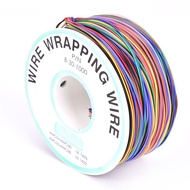 【☊HOT☊】 fka5 1pc 30awg Mixed Color Jump Wire Tinned Copper Pvc Insulation Single Strand Ok Wire Arrival
