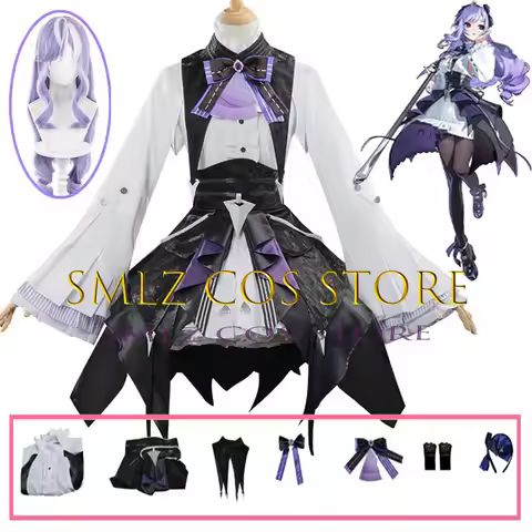Game ZZZ Vivian Banshee Cosplay Zenless Zone Zero Vivian Costume Wig Dress Outfit Suit Halloween Par