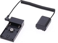 Fotga NP-F NP-F970 F570 Battery Plate + Decoded NP-FZ100 Dummy Battery Power Cable for Sony A1 A7C A