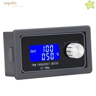 GORROS Frequency Generator, DC 3.3V-30V Adjustable Output PWM Signal Generator, Stable LCD Display S