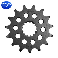 520-15T 20CrMnTi Carburized Steel Forged Front Sprocket For Kawasaki Ninja 400 R 14-17 Ninja 650 R E