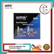 HITTO Gas Regulator with Flowmeter (Co2/Argon) HITTO GAS REGULATOR WITH FLOWMETER / CO2 OR ARGON FLO