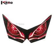 For KAWASAKI Z750 Z750R Z1000 Z 750 Z 1000 Motorcycle Accessries 3D Front Fairing Headlight Sticker 