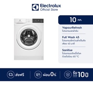 [ติดตั้งฟรี] Electrolux เครื่องซักผ้าฝาหน้า 10 กก. UltimateCare 300 รุ่น EWF1024D3WC สีขาว