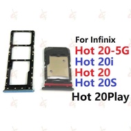 Sim tray for Infinix Hot 20 5G Play 20S 20i X666 X666B X6826 X6826B X6826C X6827 X6825