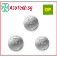 [Bundle deal] GP Lithium Coin Cell Battery CR2016 / CR2025 / CR2032 , 3V 5pcs/card