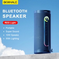 BKWHALE TWS Portable Bluetooth Speaker With RGB Light (10W)