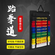 Taekwondo Belt Display Stand Hanging Taekwondo Belt Test Medal Storage Wall Hanging Bag Karate Taekw