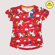 Tshirt Baby girl Blue Jays Unicorn tshirt kanak kanak