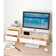 電腦顯示器增高架筆記本支架托桌面iMAC一體機鍵盤滑鼠收納置物架臺式螢幕支撐架液晶顯示器抬高架 w6946