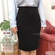 artSkirts กระโปรงทำงาน กระโปรงผ้าโรเชฟ กระโปรงหลายสี  กระโปรงทรงตรง รหัส 240/241/242/245/247/248